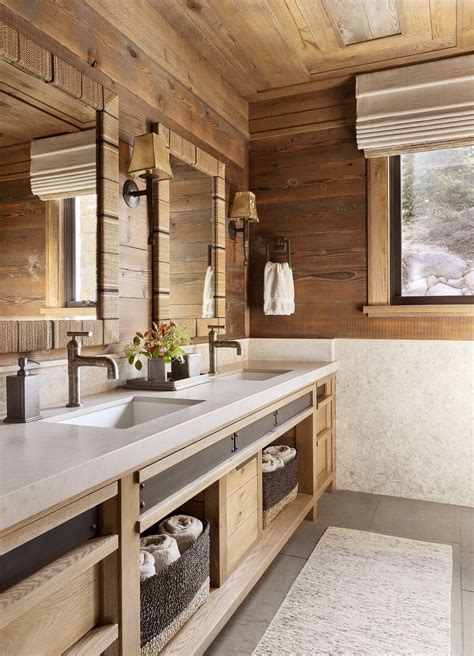 Rustic Bathroom Decor