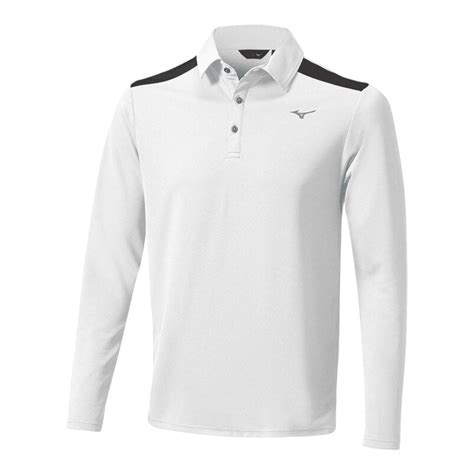 Mizuno Elite Long Sleeve Golf Polo Shirt 52GAA503 – Clarkes Golf
