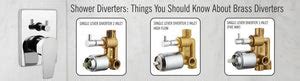 Shower Diverters: Things You Should Know About Brass Diverters