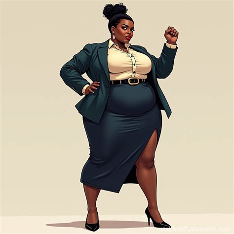 Amanda Waller Inspired Chic DC Comic Art | Stable Diffusion Online