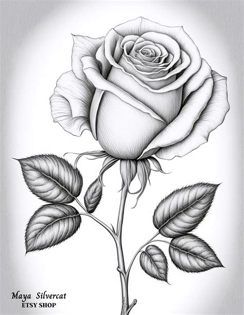 Coloring Pages Roses