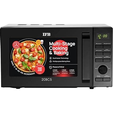 IFB 20 L Convection Microwave Oven (20SC2, Metallic Silver, With ...