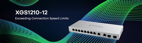 Zyxel 12-Port Multi Gigabit Ethernet Switch | Easy Web Managed | 2.5G ...