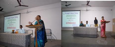 Communication Skill Personality & Career Opportunities - St.Joseph College