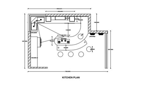 Image result for AutoCAD Kitchen Design