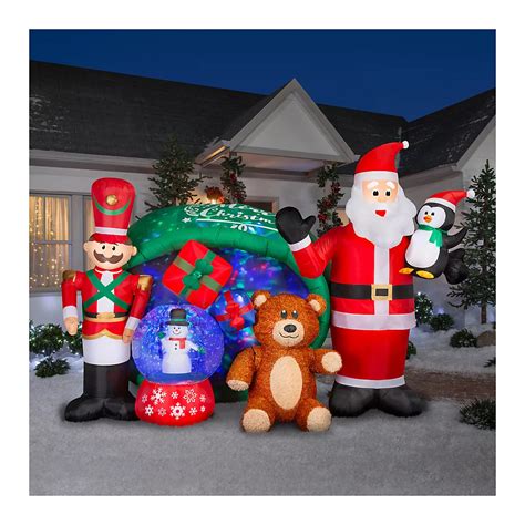 Gemmy Animated Christmas Inflatable Santa Gift Sack | BJ's Wholesale Club