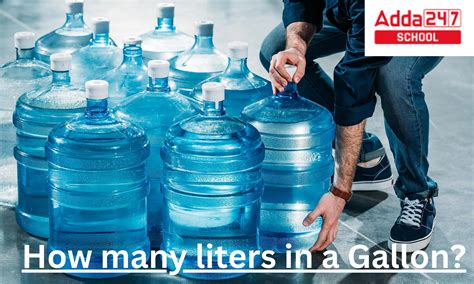 How many liters in a Gallon of Water?- In India, UK, US