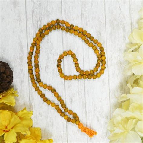 Buy Haldi/Turmeric Pooja Mala Online in India - Mypoojabox.in