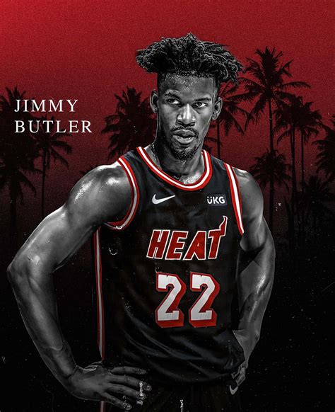 Download Jimmy Butler Miami Heat Intensity Wallpaper | Wallpapers.com