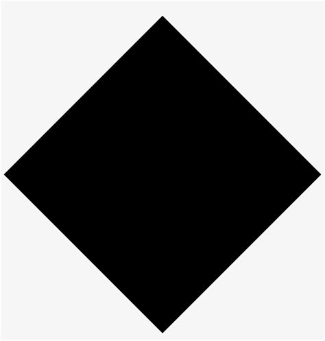 Diamond - Diamond Shape Clip Art Black And White - Free Transparent PNG ...
