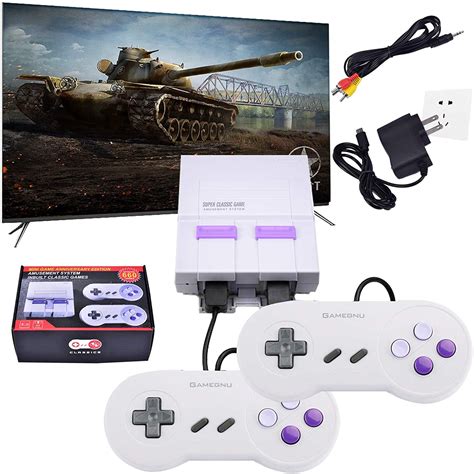 REES52 Retro Game Console,Classic Mini NES Console with Built-in 660 ...