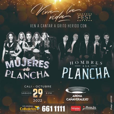 Viva la vida Fest: Hombres a la plancha y mujeres a la plancha