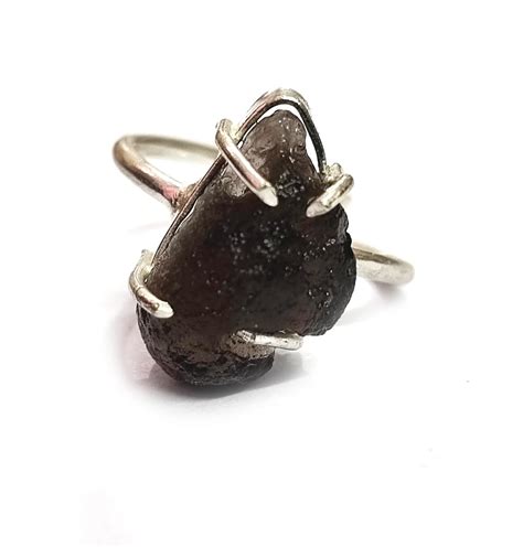 ASTROGHAR Natural Chintamani Saffordite Crystal Free Size Ring For Men ...