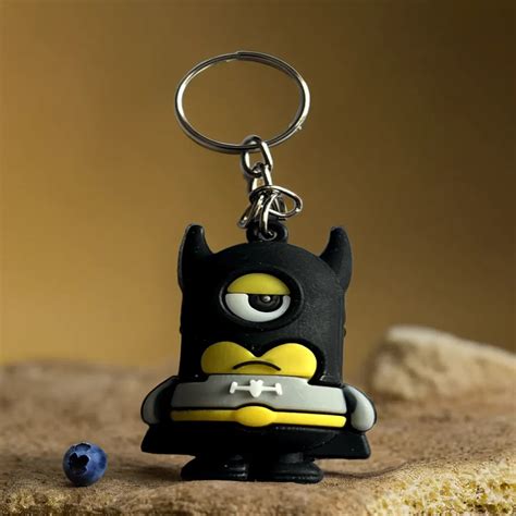 Get Batman Minions Keychain - Fun Hybrid Design – Plant Orbit