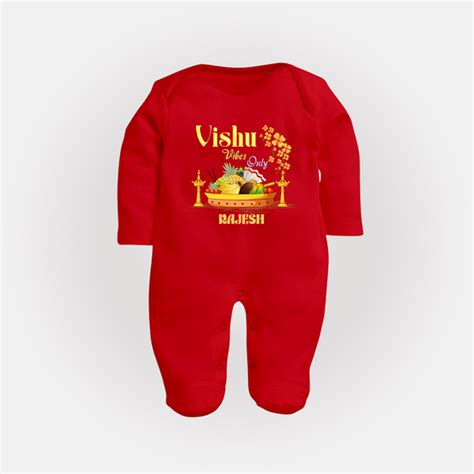 Vishu Vibes Only Baby FULL BODY SUIT – Traditional Vishu Kani Theme ...
