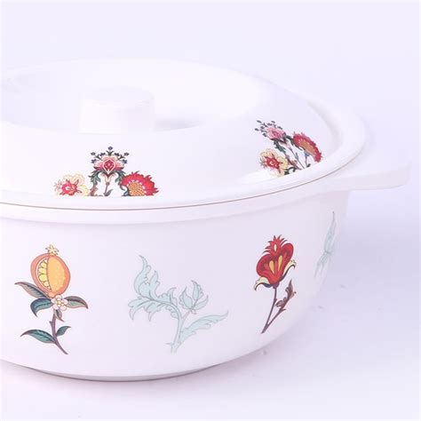 Buy WONDERCHEF Venice Multicolour Floral Printed Melamine Serving ...
