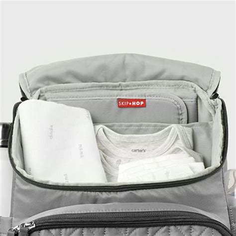 Skip Hop Forma Diaper Bag-Backpack-With Changing Pad-Extra Wide Opening ...