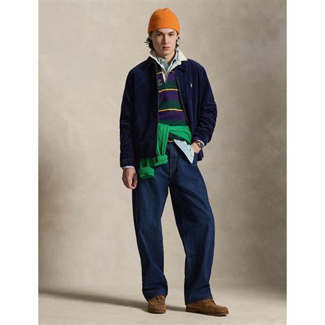 Polo Ralph Lauren Men's WaleCord Textured Weather-Resistant Windbreaker ...