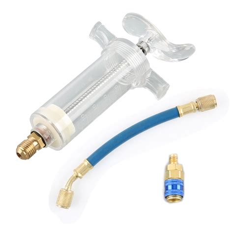 Oil And Dye Injector With Snap Quick Coupler India | Ubuy
