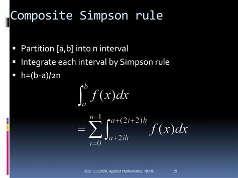 Simpsons Rule Explained 的图像结果