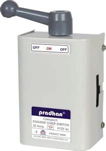 Pradhan 32A Compact changeover Switch QB32 Indoor Plug-In Electronic ...