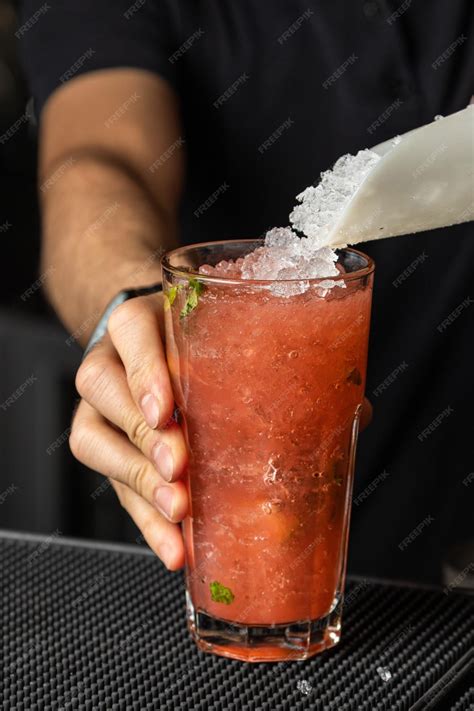 Premium Photo | Bloody or virgin mary cocktail served cocktail and ...