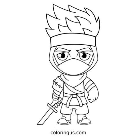Ninja Coloring Pages (Free Printable PDF)
