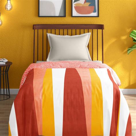 Buy PORTICO Hashtag Multicolour Printed Cotton Single Bed Comforter ...