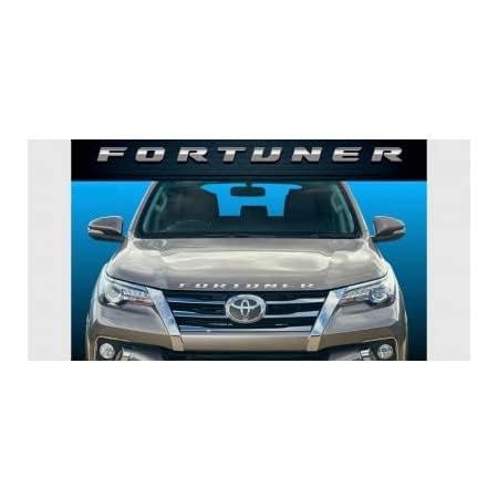 AutoDecals Fortuner Car 3D Letters Self Adhesive (3D Logo Name ...
