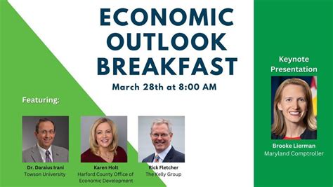 Economic Outlook Breakfast, Water's Edge Events Center, Belcamp, March ...