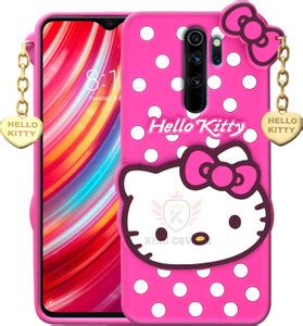 KING COVERS Back Cover for Redmi Note 8 Pro - Hello Kitty Case | 3D ...