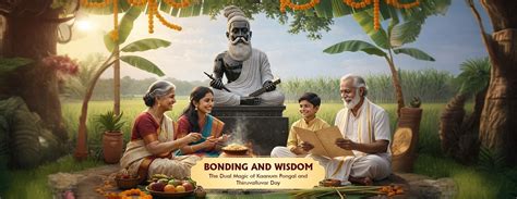 Bonding and Wisdom: The Dual Magic of Kaanum Pongal and Thiruvalluvar