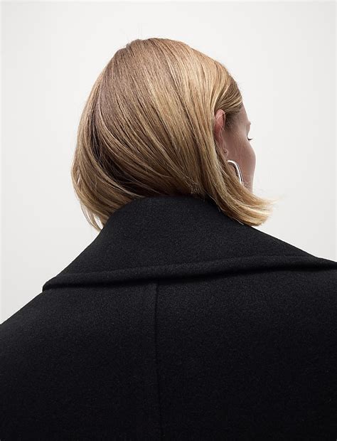 Buy Relaxed Single Breasted Coat at Marks & Spencer