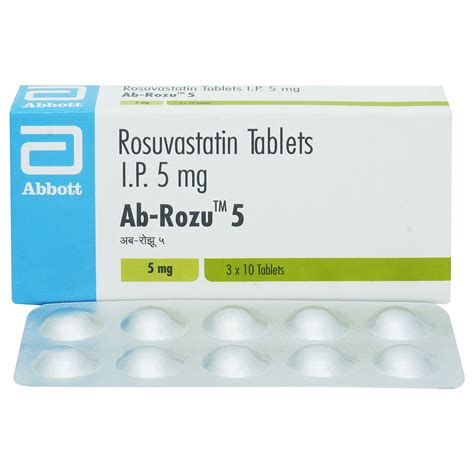 Buy Rosuvastatin 5Mg Tab | 19 Minutes Delivery | Apollo Pharmacy