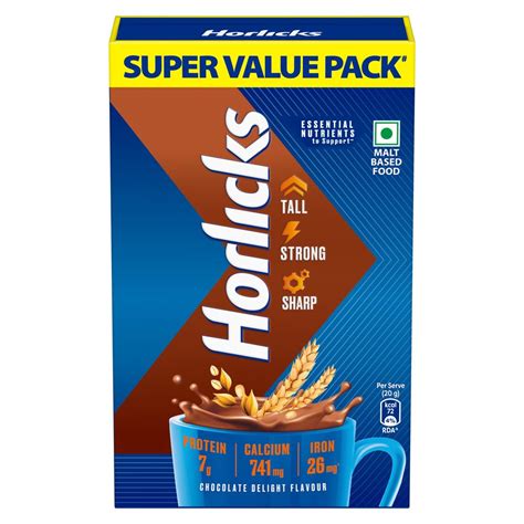Buy Horlicks Chocolate Health & Nutrition Drink 1 kg Refill Pack| For ...