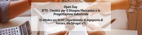 Open Day IFTS -Tecnico per il Disegno Meccanico e la Progettazione ...
