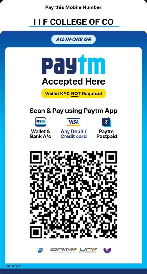 3. By Cheque/Demand Draft in favour of IIF College of Commerce and ...