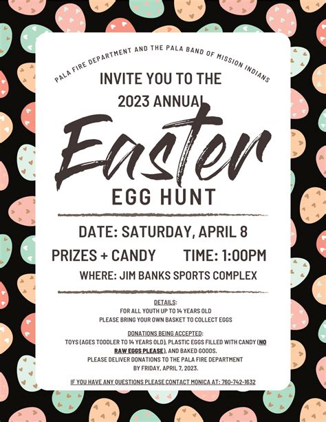 Annual Easter Egg Hunt - Pala Tribe