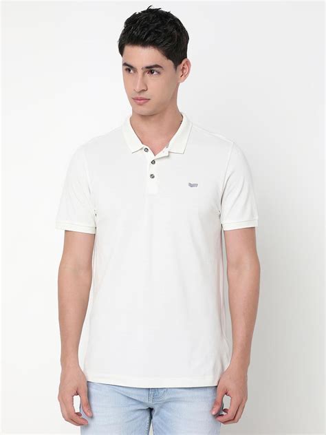Regular Fit Solid Polo T-Shirt with Short Sleeve