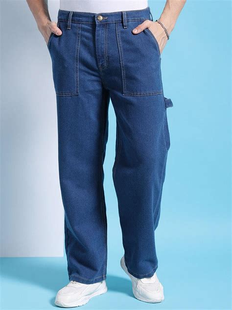 The Indian Garage Co Men Relaxed Fit Stretchable Jeans - Price History