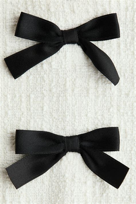 Cream/Black Bow-detail bouclé-weave dress for kids | H&M IN