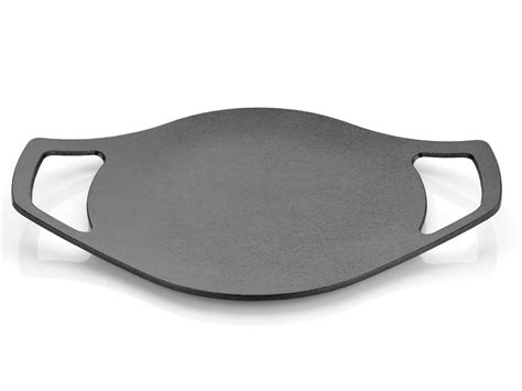 Buy NIRLON Pre-Seasoned Cast Iron Concave Tawa/Roti Tawawith Double ...