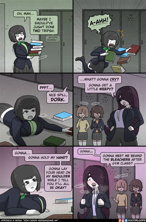 Veronica and Mona: Non-canon Shenanigans #4 by DoctorLoops on DeviantArt