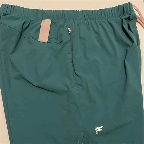 fabletics green and pink mens shorts #fabletics... | Depop