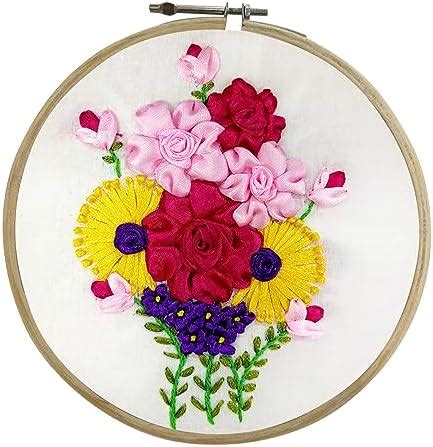 Embroiderymaterial DIY Embroidery Kit for Adults & Beginners to ...