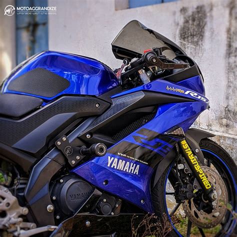 Yamaha R15 V2 | R15 V3 | R15S | MT-15 Motoaggrandize Frame Slider Cras ...