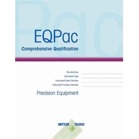 Mettler Toledo EQPac On-Site Service for Regulated Applications with US ...