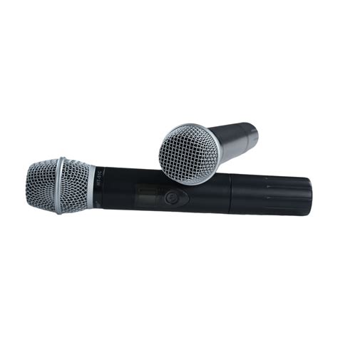 Havana JRU-562 UHF Dual Channel Wireless Receiver & HT-51C Handheld Wi ...