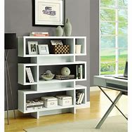 Image result for White Open Bookcase