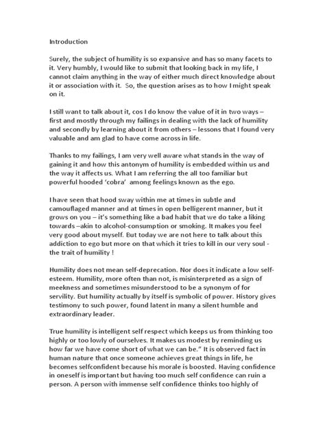 Media Based Example of Humility 的图像结果